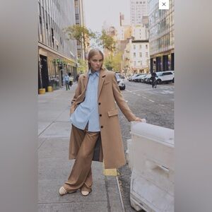 New Mango tailored wool coat